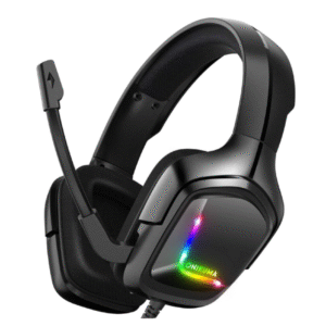 ONIKUMA K20 Wired Gaming Headset - PC, PS4, Xbox, Laptop, Mobile - LED RGB